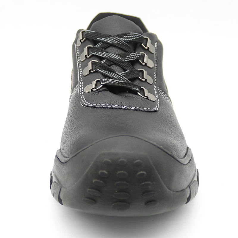 China TM3008 Oil slip resistant leather steel toe puncture proof safety shoes work shoes manufacturer
