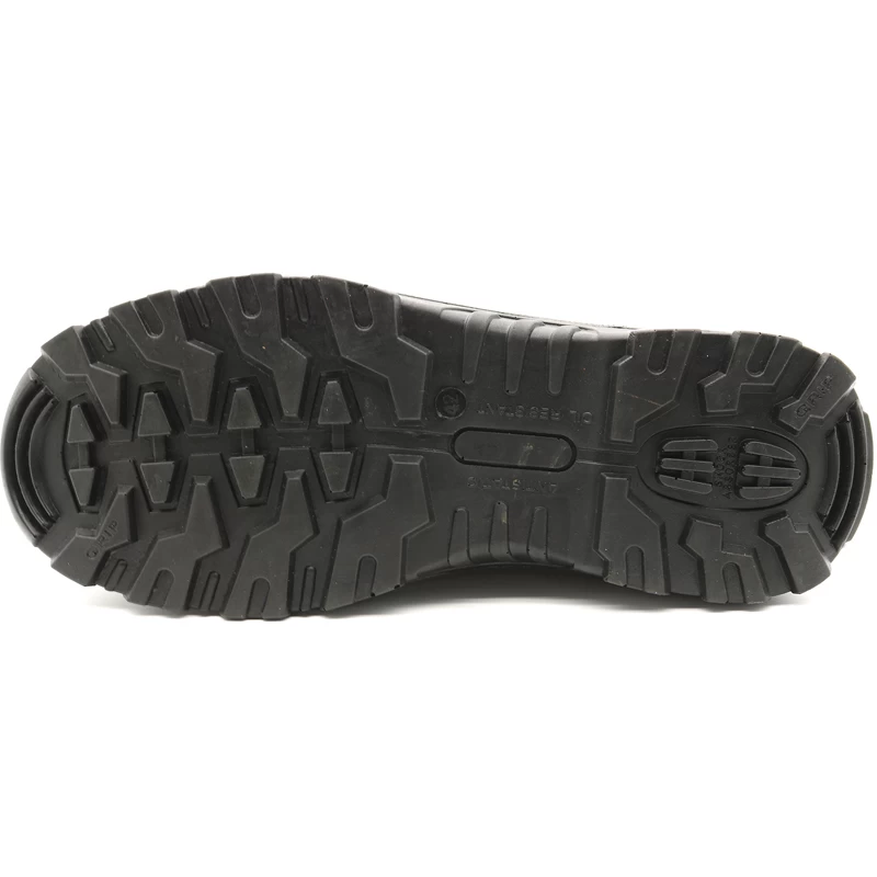 Chine TM3021 cuir brun antidérapant Toe d'acier prévenir les chaussures de sécurité de la mode à la mode sans lacets fabricant