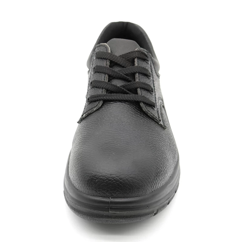 Chine TM3023 chaussures à bout en acier anti-crevaison en cuir antidérapant résistant à l'acide huileux travail de sécurité fabricant