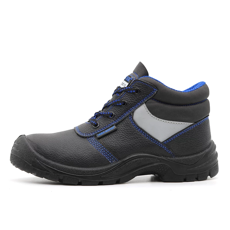 China TM034 Anti slip oil acid resistant cheap men's construction safety shoes steel toe manufacturer