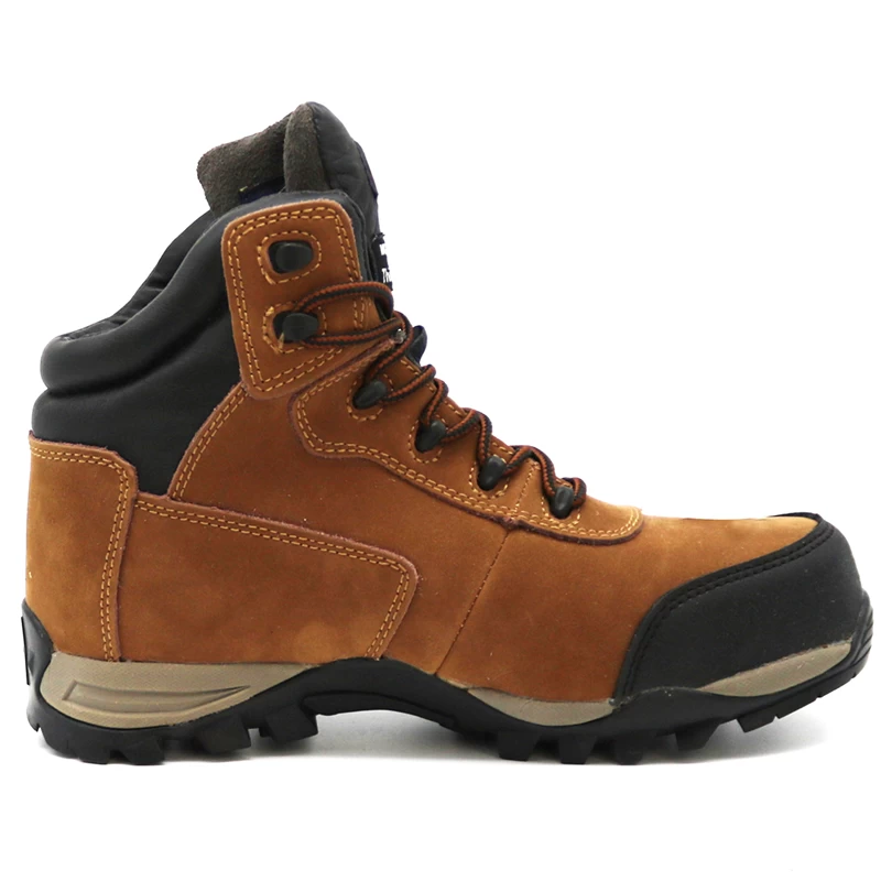 China TM5003 Oil resistant eva rubber sole suede leather lining oil field safety boots steel toe manufacturer