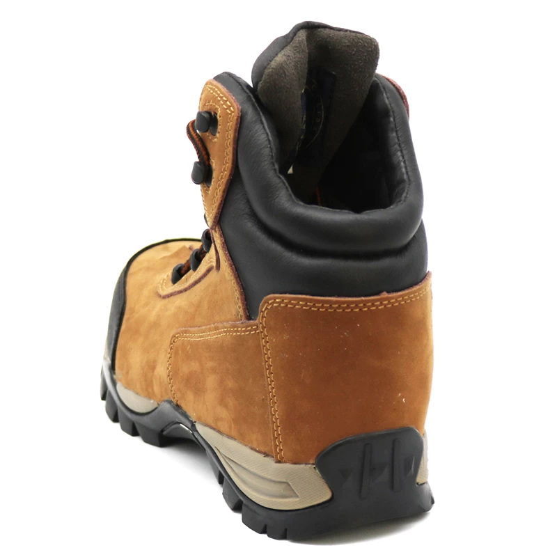China TM5003 Oil resistant eva rubber sole suede leather lining oil field safety boots steel toe manufacturer