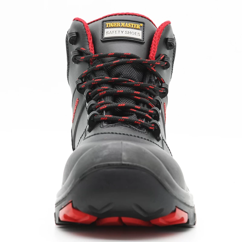Chine TM108 chaussures de sécurité en caoutchouc souple anti-crevaison résistantes à la chaleur résistantes à l'huile et à l'huile embout composite fabricant