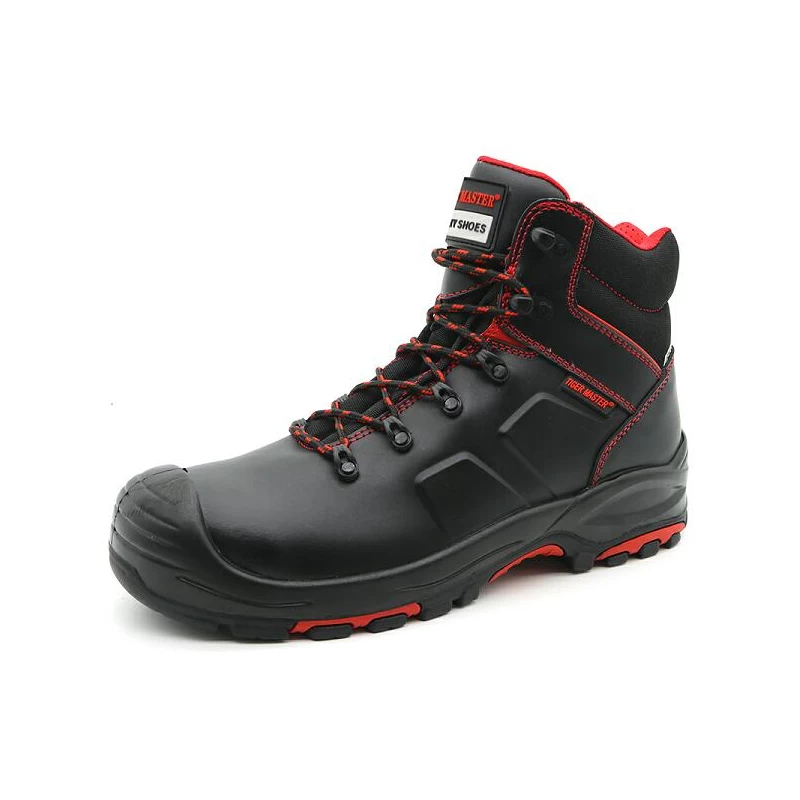 China TM7005 waterproof anti slip oil acid resistant anti puncture composite toe oil industry safety boots manufacturer