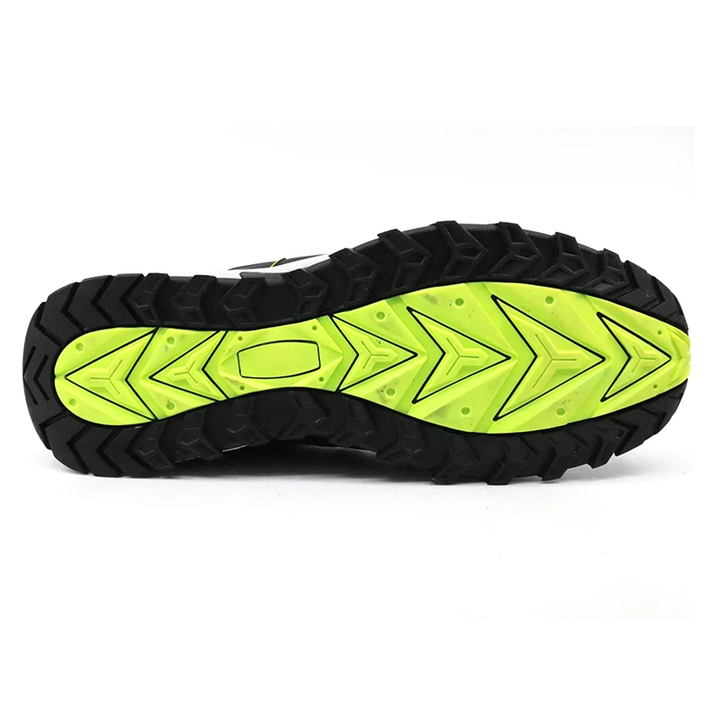 China TMC013 Anti slip oil resistant KPU reflective sport type safety shoes composite toecap manufacturer