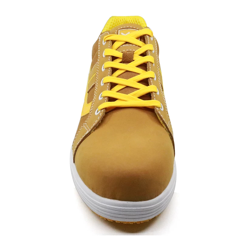 China TMC032B non slip rubber sole metal free fiberglass toe safety shoes sport manufacturer