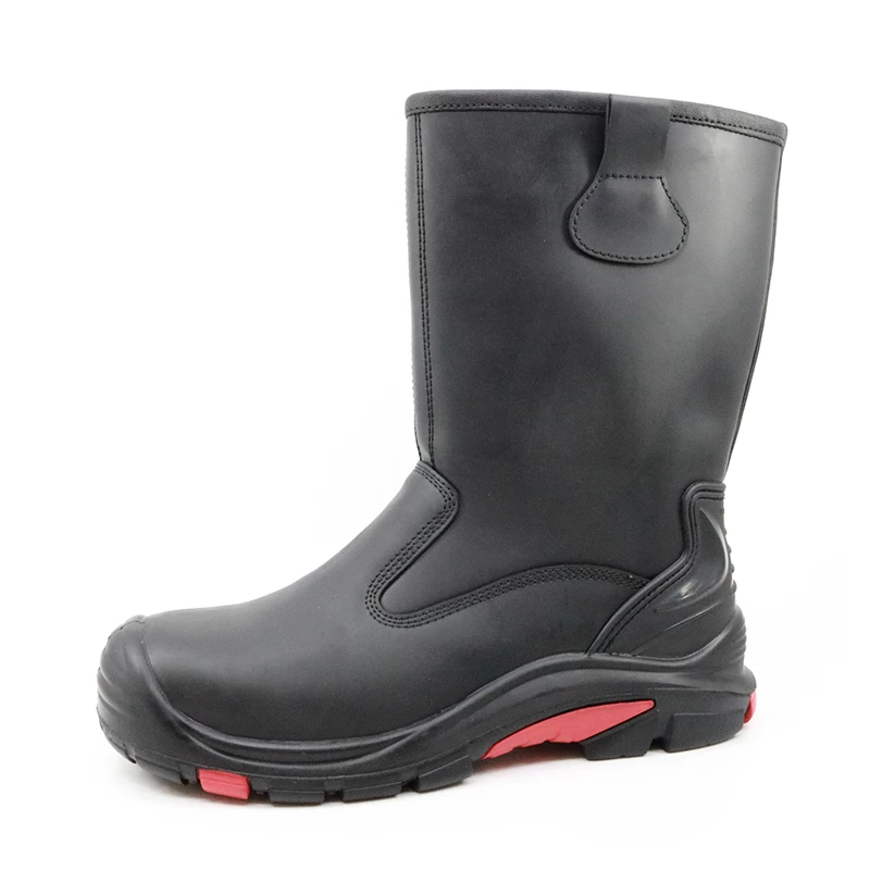 Chine W1018 étanche à l'eau antistatique composite orteil sans métal bottes de soudage chaussures de sécurité fabricant