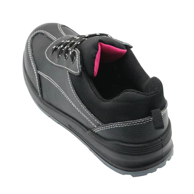 China WS001 fiberglass toe wateproof anti static S3 safety shoes women manufacturer