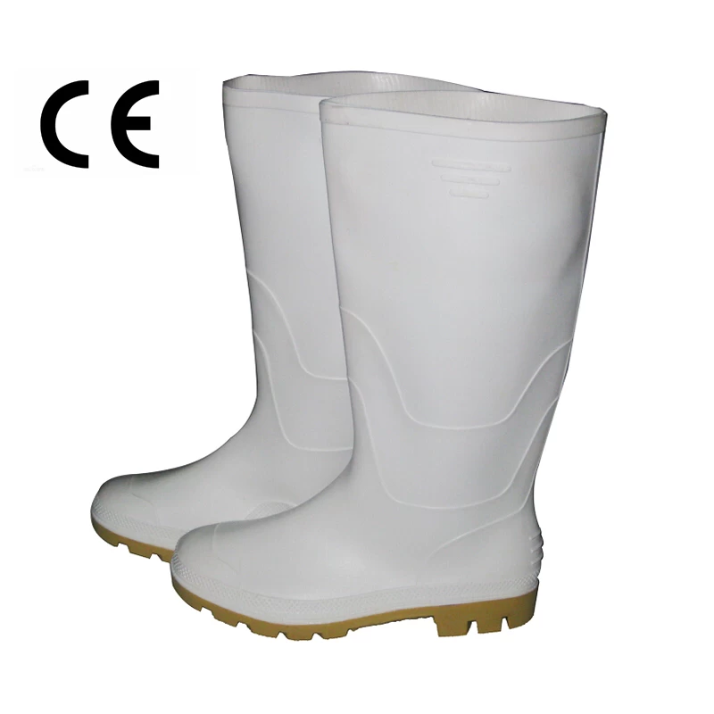 China White food industry lightweight pvc work rain boots manufacturer