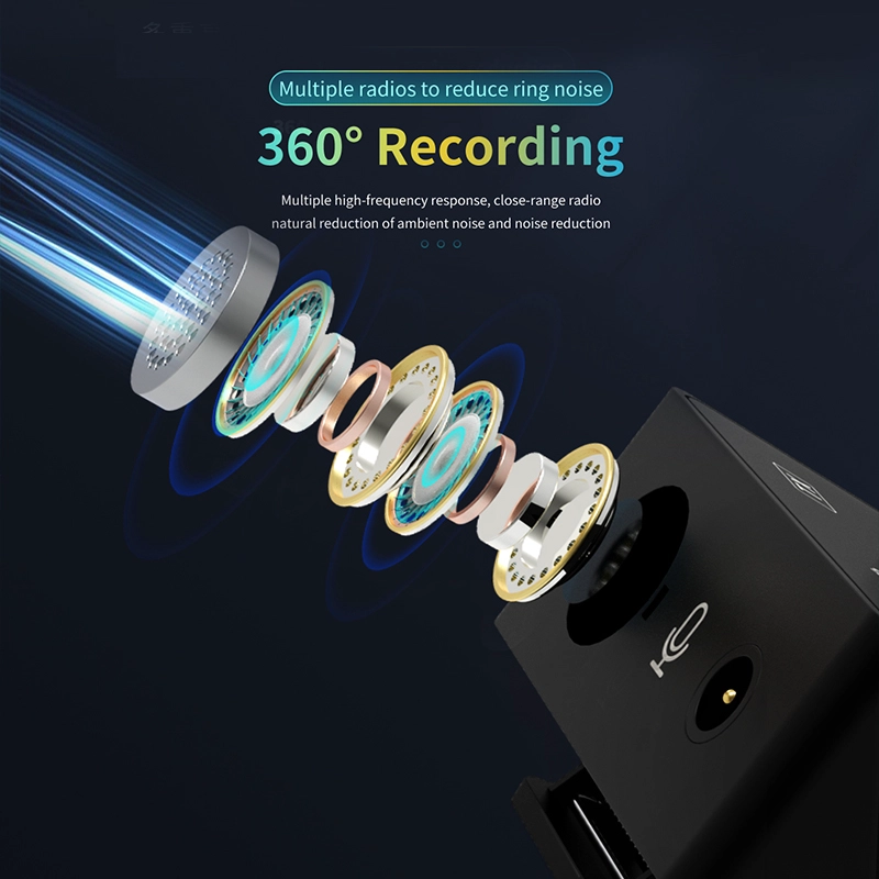 China 2,4-G-Wireless-HiFi-Rauschunterdrückung, ein bis zwei Lavaliermikrofon-Aufnahmeübertragungen Hersteller