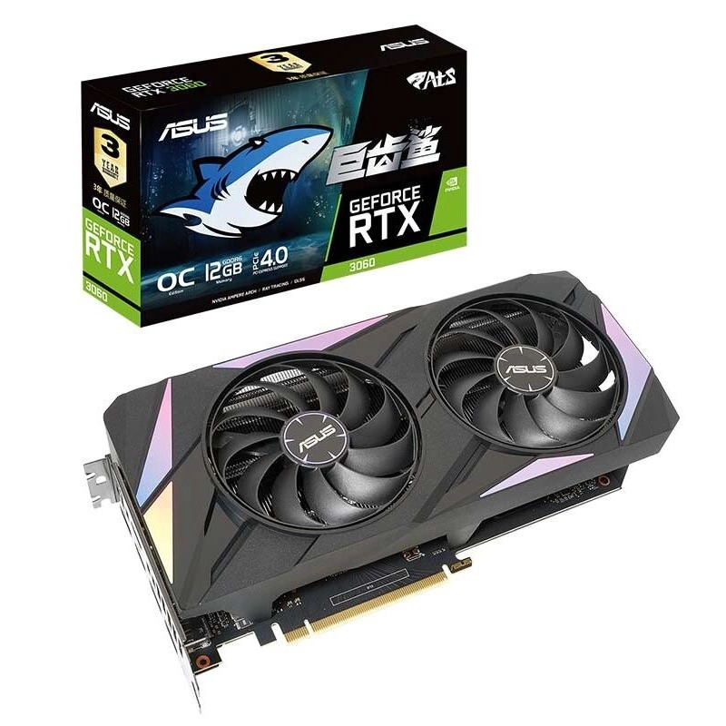 중국 ASUS GeForce RTX 3060 그래픽 카드 TUF OC GDDR6 12GB 제조업체