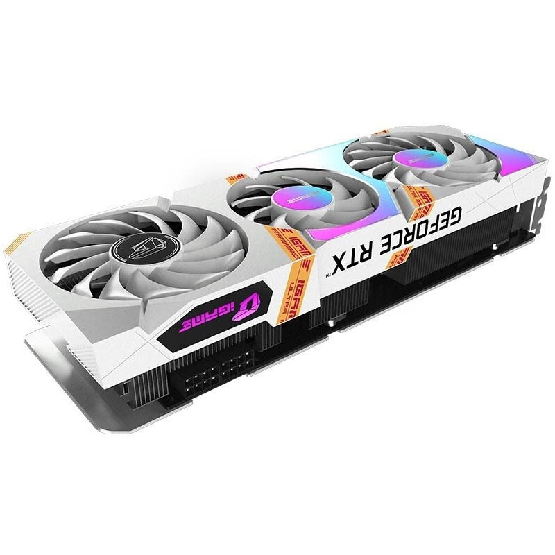 Chine Carte graphique colorée GeForce RTX 3050 iGame Ultra OC blanche GDDR6 8 Go fabricant