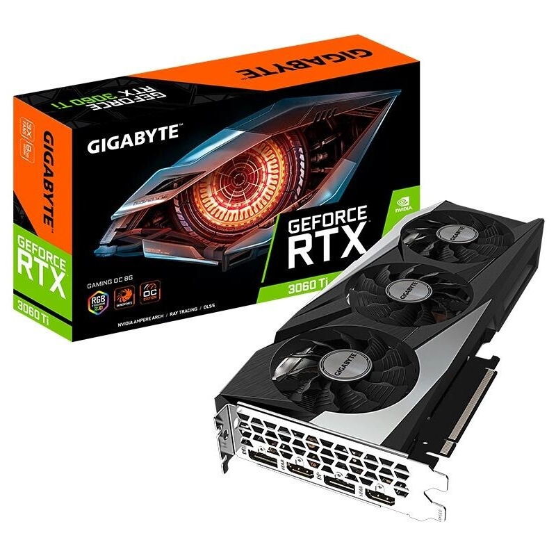 porcelana Tarjeta gráfica Gigabyte GeForce RTX 3060 Ti GAMING OC GDDR6 8GB fabricante