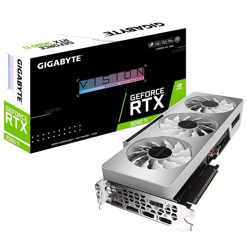 Κίνα GIGABYTE GeForce RTX 3080 Ti VISION OC GDDR6X 12 GB κατασκευαστής