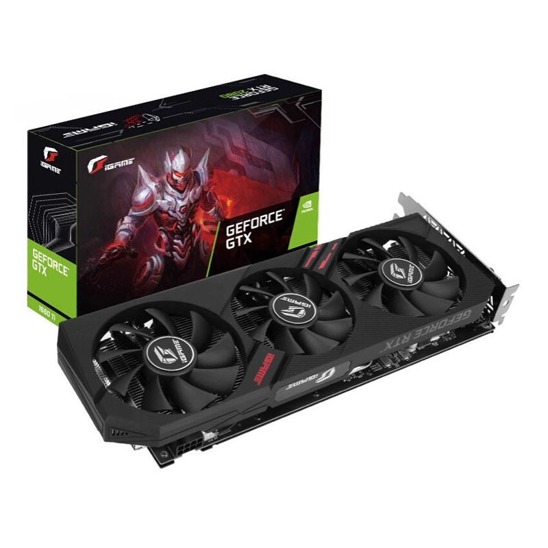 Chiny KOLOROWA karta GeForce GTX 1660 SUPER iGame Ultra GDDR6 6 GB producent