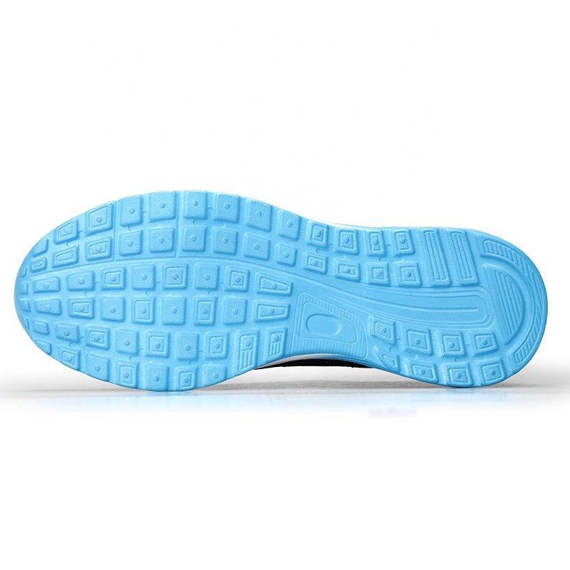 China 2163 Shock absorption steel toe anti puncture fashion sport safety shoes manufacturer