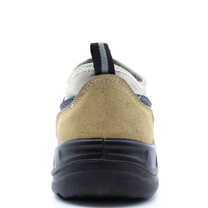 China TM238 Oil slip resistant steel toe anti puncture no lace causal sport safety shoes manufacturer