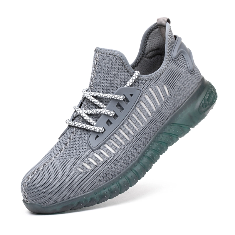 Chine 752 gris anti-dérapant prévenir la perforation chaussures de sécurité sport légères embout en acier fabricant