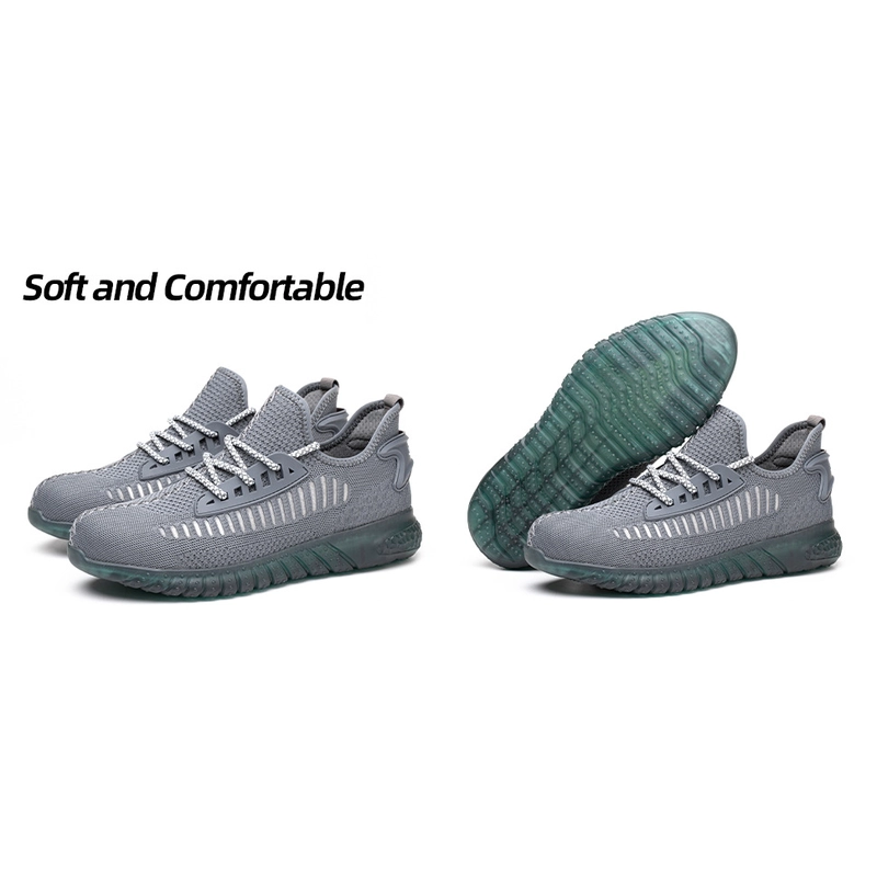 Chine 752 gris anti-dérapant prévenir la perforation chaussures de sécurité sport légères embout en acier fabricant