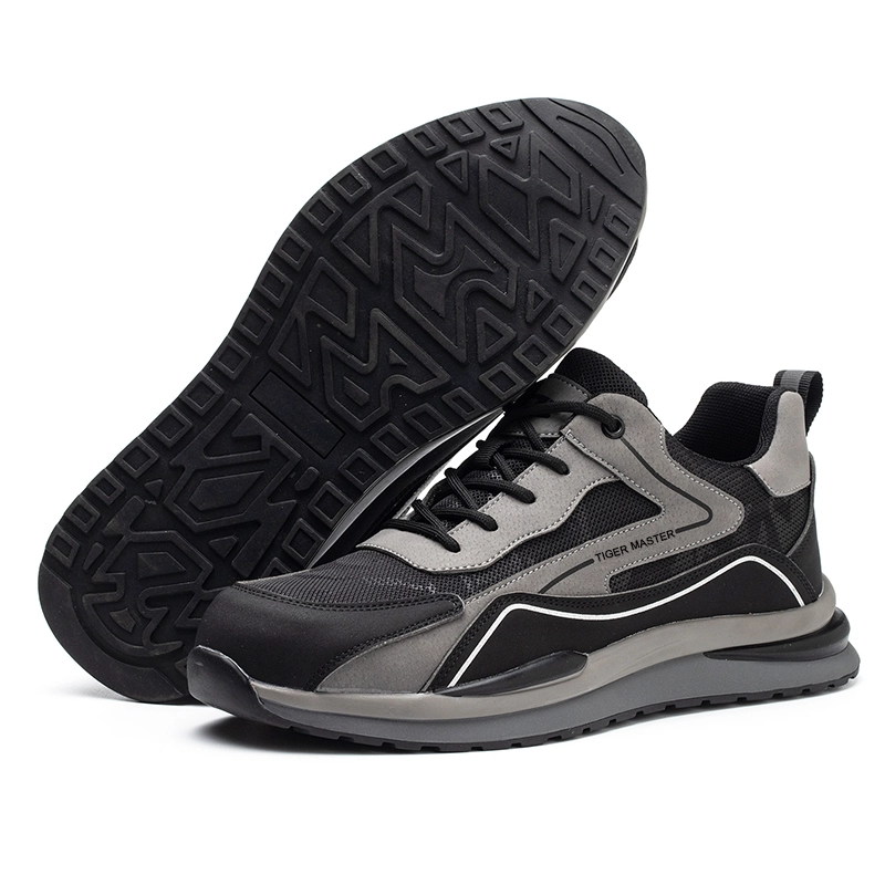 China 0217 Anti slip oil proof steel toe puncture resistant sport type safety shoes for men manufacturer