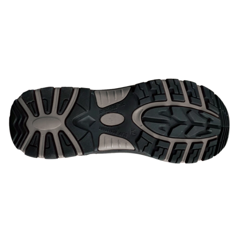 China TM302 Genuine nubuck leather soft rubber sole steel toe prevent puncture oil industry safety shoes for men manufacturer