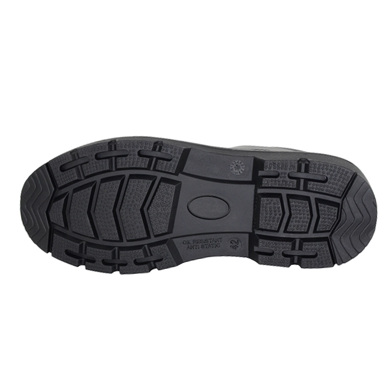China TM303 Oil slip resistant black composite toe puncture proof antistatic executive safety shoes for men manufacturer