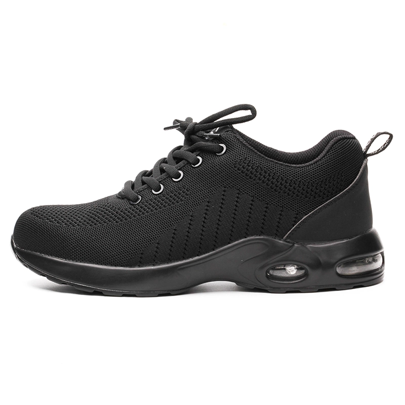 China TM242 new shock absorber anti slip pu sole steel toe puncture proof antistatic men's safety shoes manufacturer