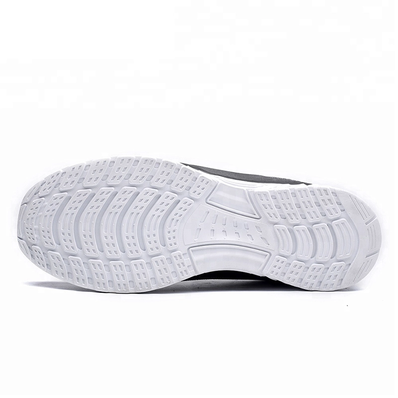 China Tm2040 sola de borracha eva macia biqueira de aço evita punção sapatos de segurança esportivos leves e respiráveis ​​para homens fabricante