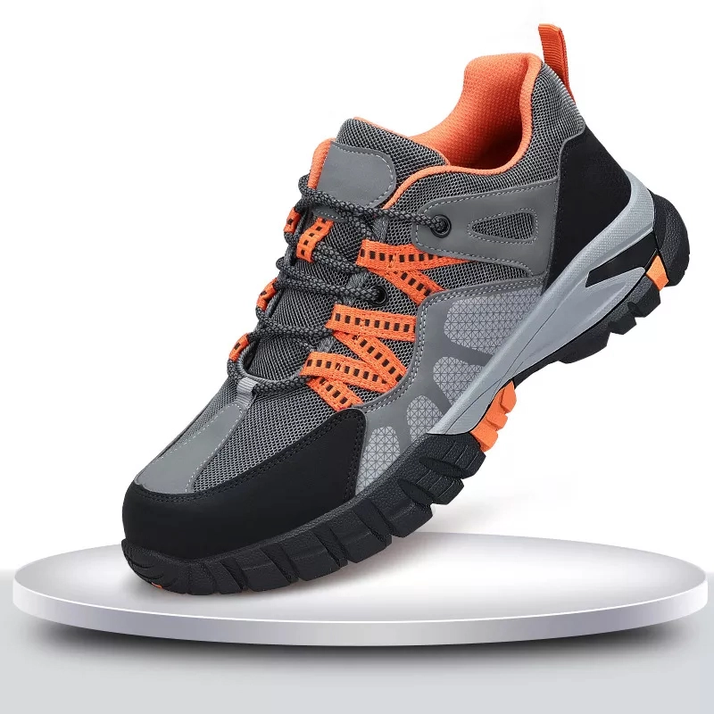 China 0264 Rutschfeste, ölbeständige, weiche Gummisohle, Stahlkappe, verhindert Durchstiche, Sicherheitssportschuhe für Herren Hersteller