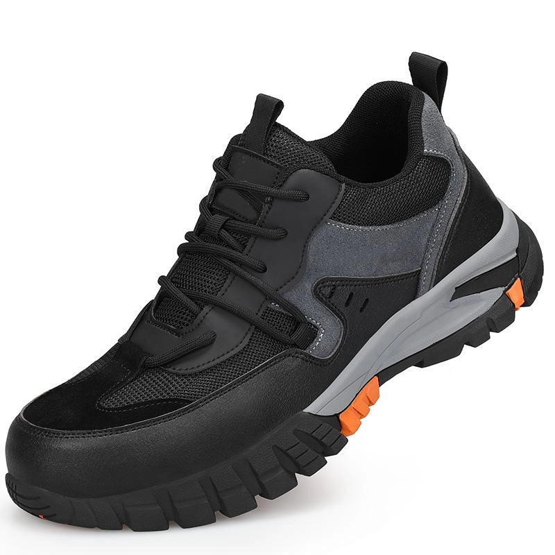China 1109 anti slip oil resistant rubber sole steel toe prevent puncture work safety shoes for men manufacturer