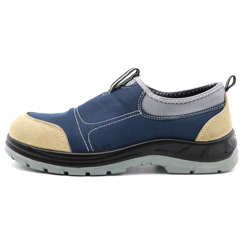 中国 TM238 Oil slip resistant steel toe anti puncture no lace causal sport safety shoes - COPY - snve6s 制造商