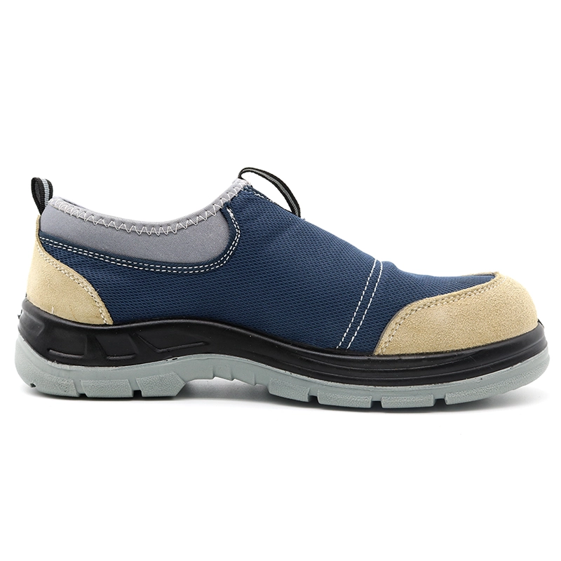 中国 TM238 Oil slip resistant steel toe anti puncture no lace causal sport safety shoes - COPY - snve6s 制造商