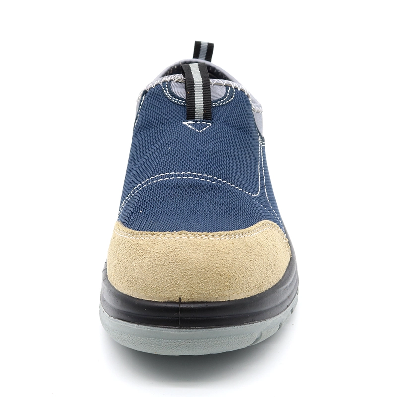 中国 TM238 Oil slip resistant steel toe anti puncture no lace causal sport safety shoes - COPY - snve6s 制造商