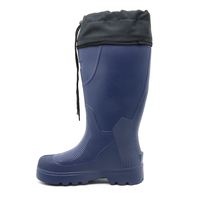 China EB06 anti slip oil acid chemical resistant waterproof light weight non safety eva work boots manufacturer