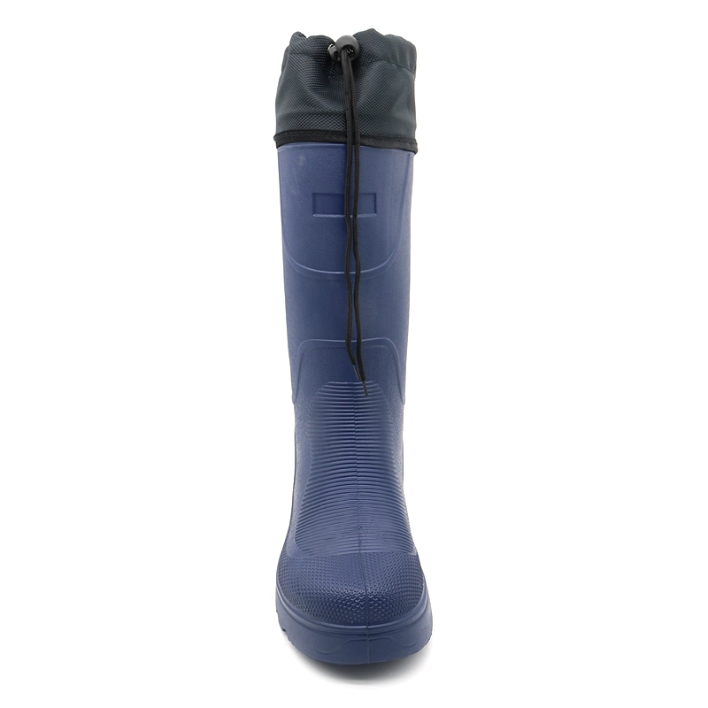 China EB06 anti slip oil acid chemical resistant waterproof light weight non safety eva work boots manufacturer