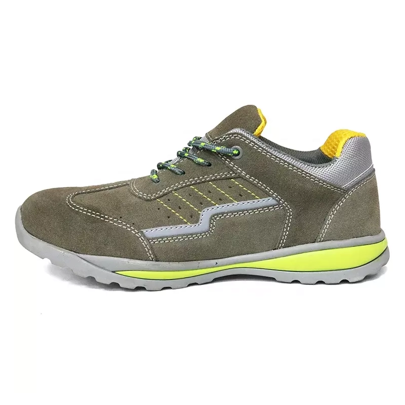 China TM245-1 Non-slip rubber sole prevent puncture men sport type safety shoes with steel toe manufacturer