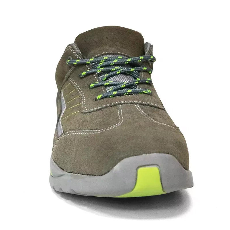 China TM245-1 Non-slip rubber sole prevent puncture men sport type safety shoes with steel toe manufacturer