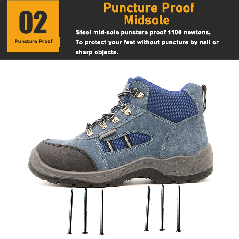中国 TM223G CE verified anti slip composite toe men light weight safety shoes for workshop - COPY - wfu568 制造商