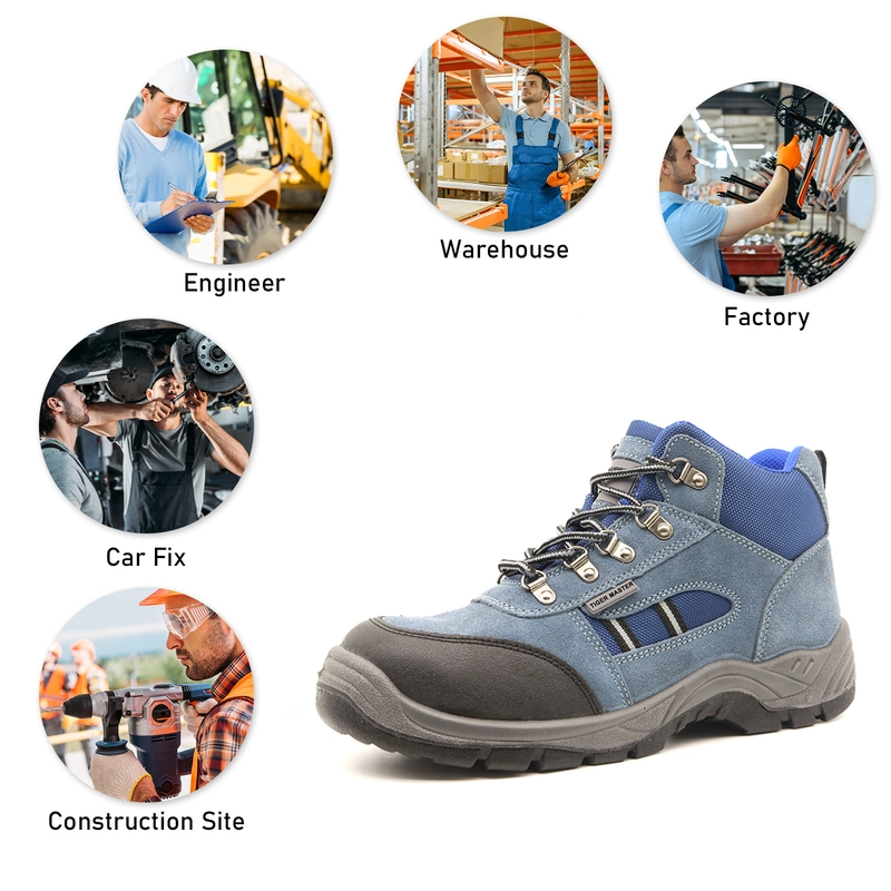 中国 TM223G CE verified anti slip composite toe men light weight safety shoes for workshop - COPY - wfu568 制造商