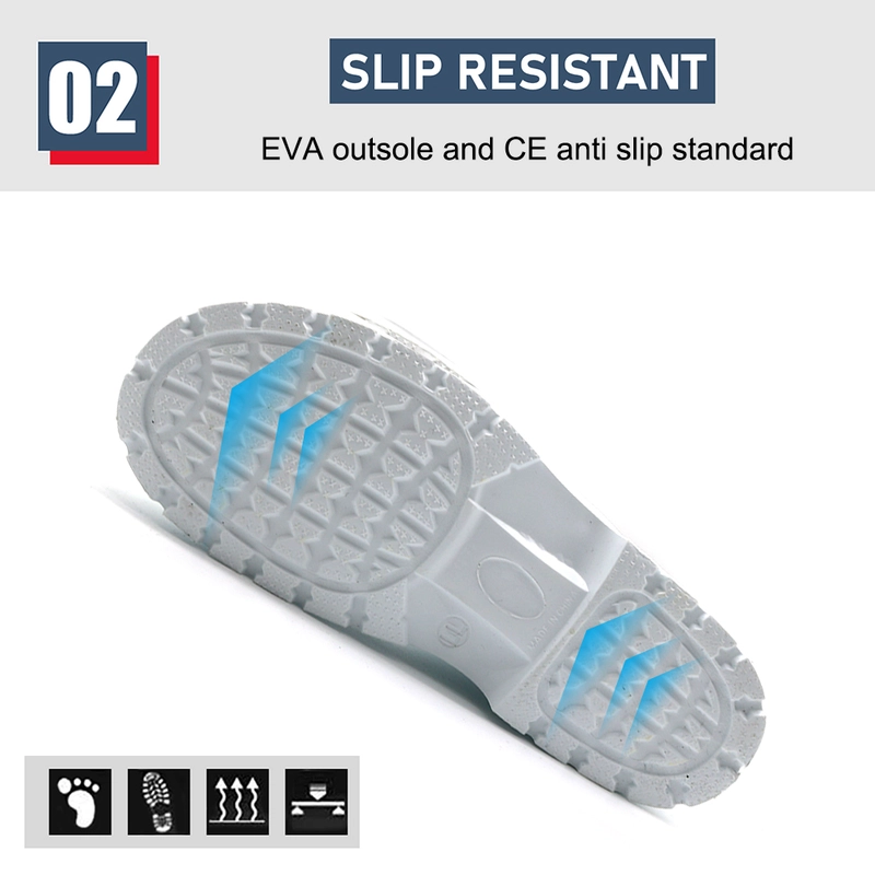 China EB07 Botas de espuma EVA antiderrapantes brancas à prova d'água leves e não seguras fabricante
