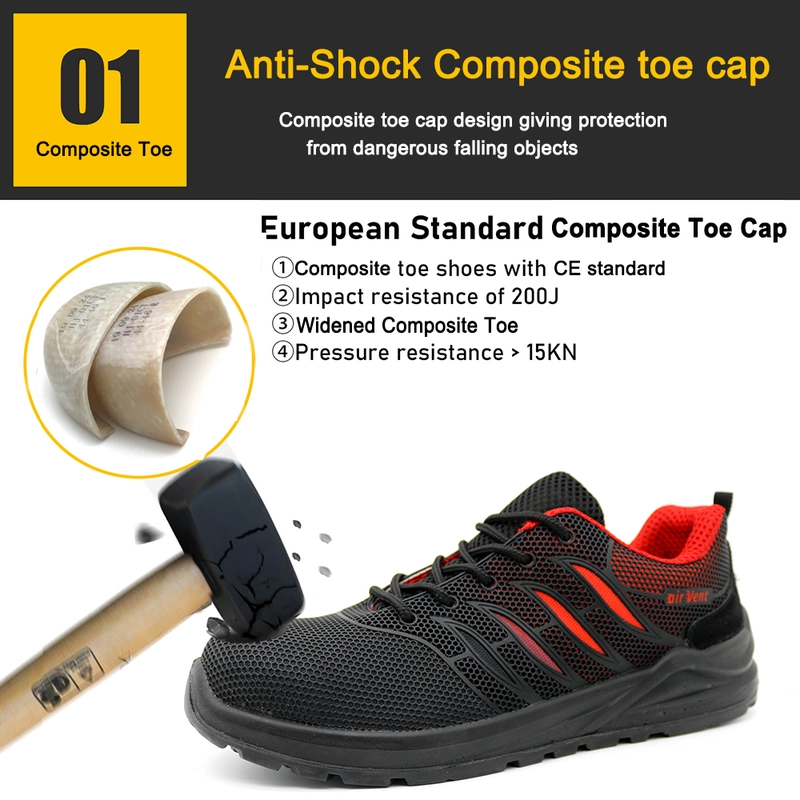 China TM272 Anti slip PU sole KPU upper composite toe safety shoes for women manufacturer