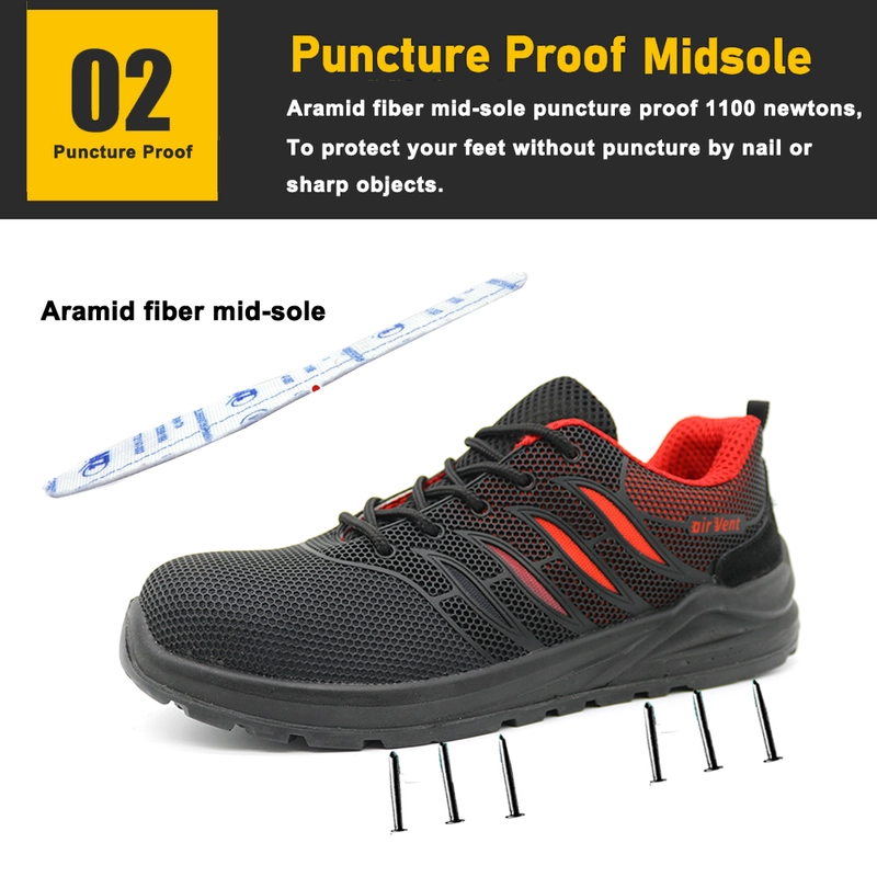 China TM272 Anti slip PU sole KPU upper composite toe safety shoes for women manufacturer