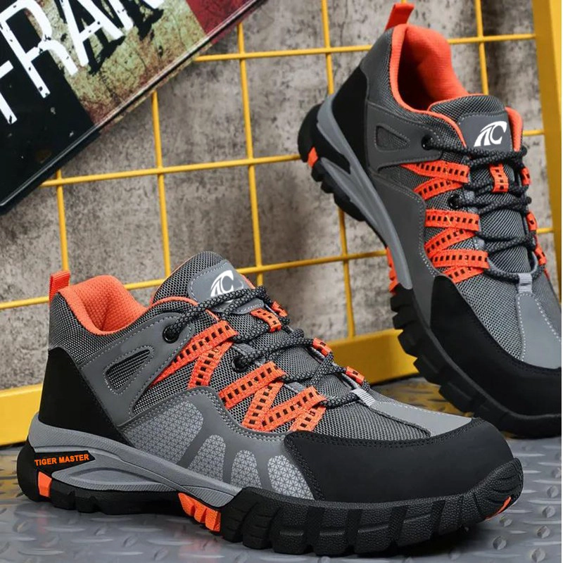 China TM3062 Hot picks olie slipvaste rubberen zool stalen neus mode veiligheidsschoenen werken voor mannen fabrikant