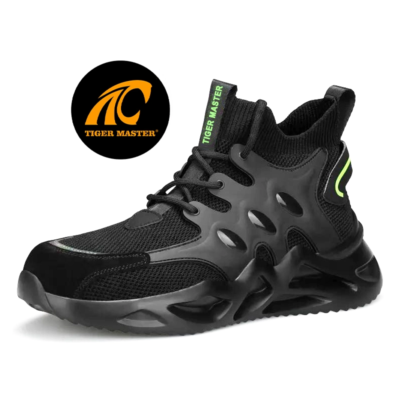 Cina TM3063 Scarpe da uomo sneaker di sicurezza con punta in acciaio antiforatura alla caviglia alta produttore