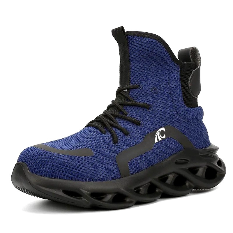 China TM3066 High ankle soft EVA sole puncture proof steel toe safety sneaker for men manufacturer