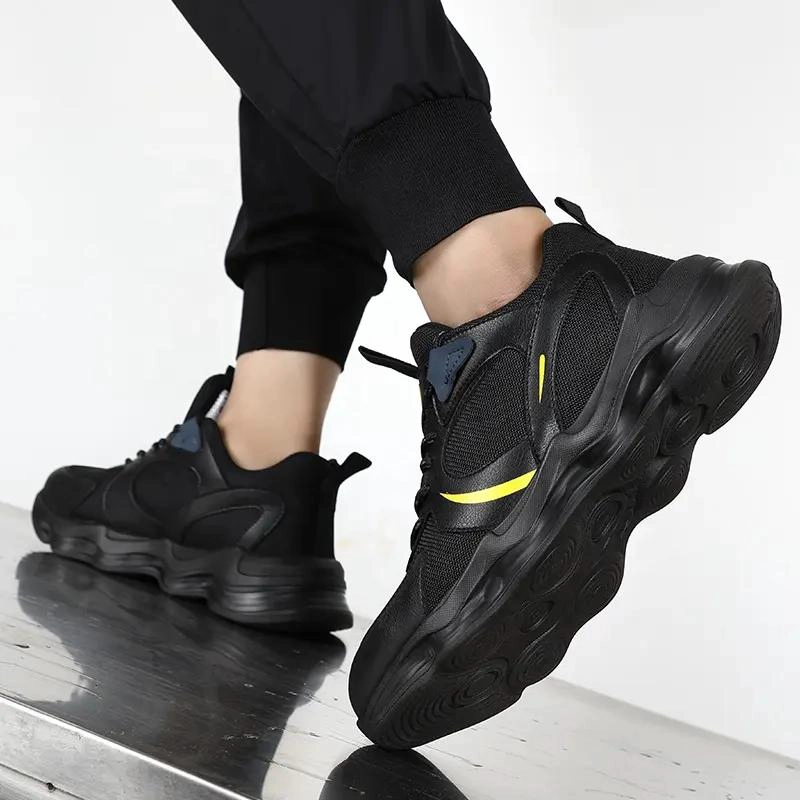 中国 TM3070 Wear resistant anti slip rubber sole steel toe fashion safety shoes sport - COPY - 4a66m5 制造商