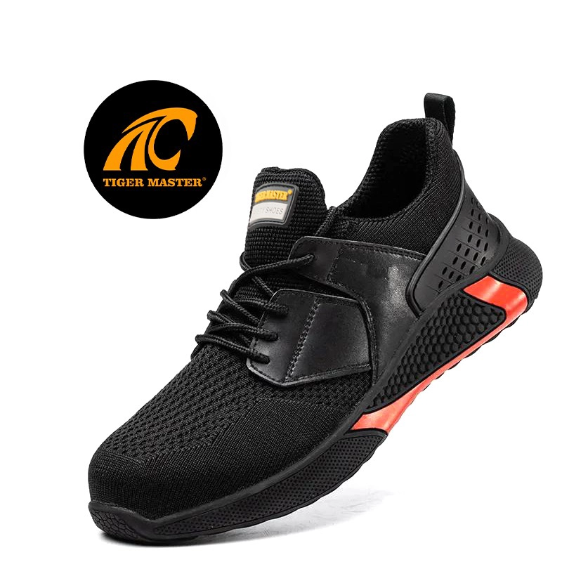 China TM3084 Non slip soft EVA sole light weight sports safety shoes steel toe manufacturer