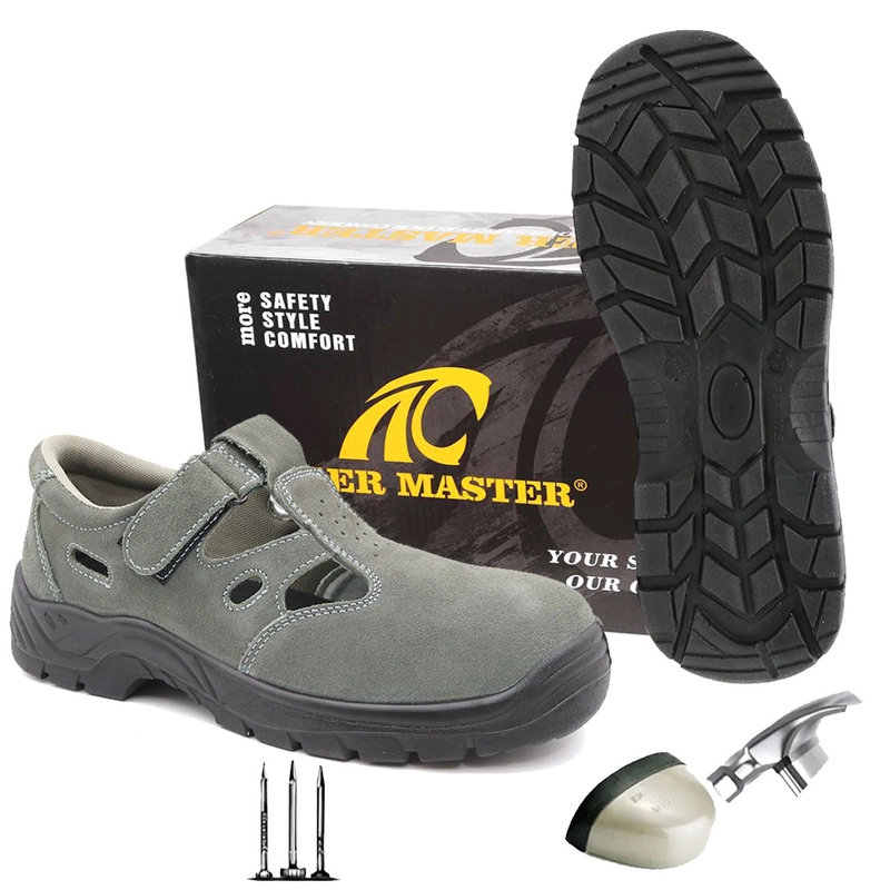 porcelana TM265 Zapatos de seguridad transpirables de verano con punta de acero antideslizantes y a prueba de pinchazos fabricante