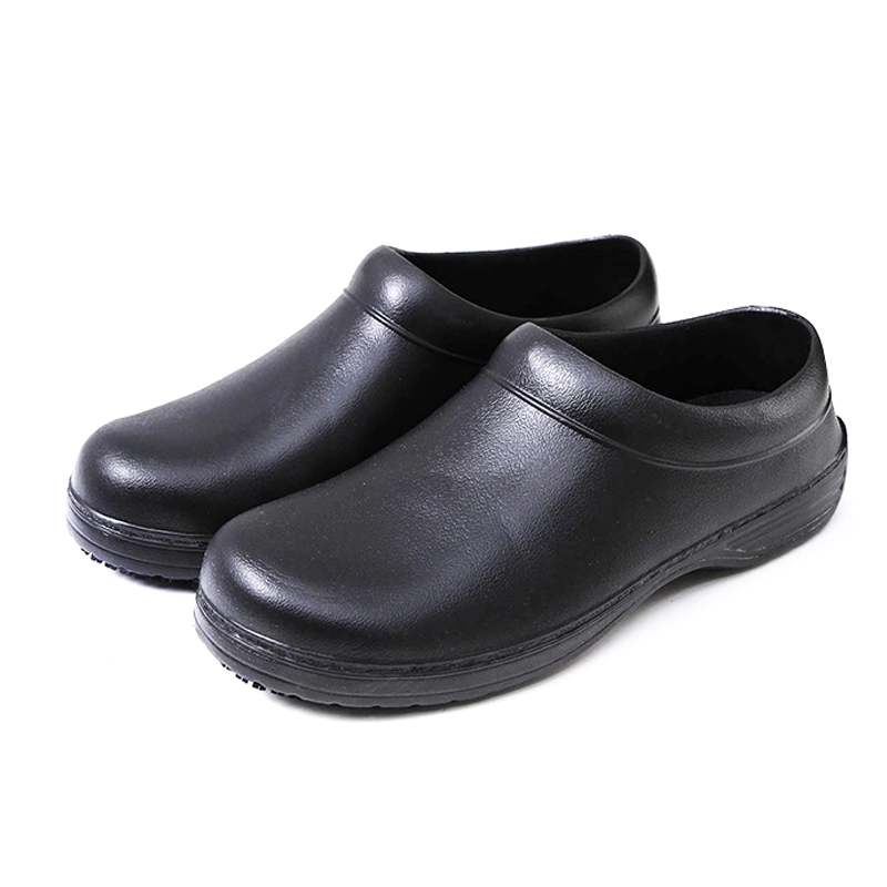 China TM3110 Black EVA non-slip waterproof kitchen chef shoes for unisex manufacturer