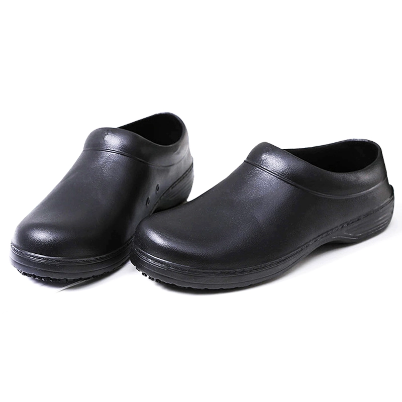 China TM3110 Black EVA non-slip waterproof kitchen chef shoes for unisex manufacturer